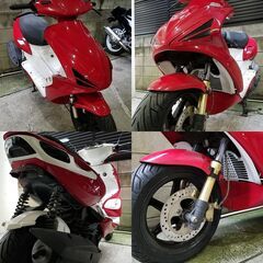 【倉庫整理/現状出品】ADIVA R125 外装カスタマイズ 要整備車輌★TRIX★東京/大田区の画像