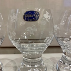 【ボヘミアガラス】5個セットの画像