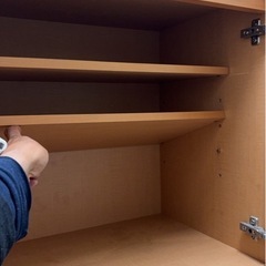 （美品）食器棚の画像