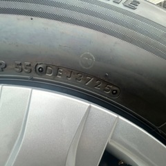 ハイエースダークプライムs 新車外しタイヤ　4本セット　の画像