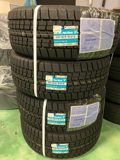 235/50R18 97Q GOODYEAR グッドイヤー アイスナビ ICE NAVI7 23年製