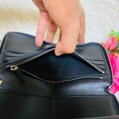 激シブ✨Dior Homme✨ディオールオム✨ラウンドジップ✨本革✨財布✨総柄✨の画像