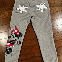 🉐古着　ディズニーのミッキー＆ミニーのスウェットパンツの画像