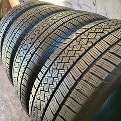 【スタッドレス】PIRELLI ICE ZERO ASIMMETRICO 215/55R17 98H M+S 中古タイヤ4本セットの画像