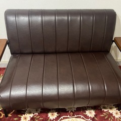 ニトリNシールドステインソファ2人掛けの画像