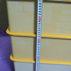 収納コンテナ　内寸３１５角　H１５２の画像