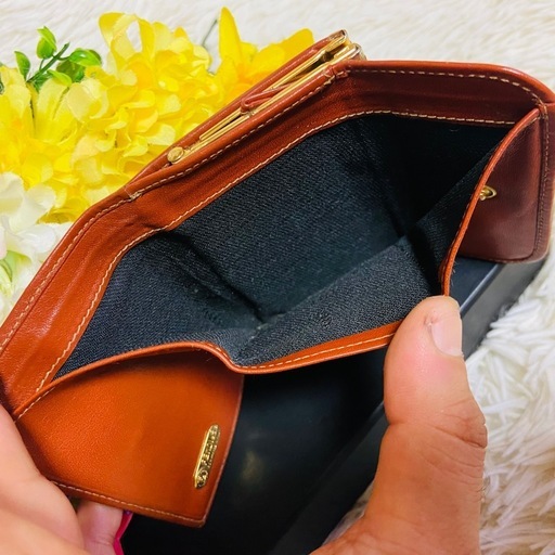 FENDI✨フェンディ✨財布✨ペカン✨がま口✨ヴィンテージ✨ミニウォレット✨希少