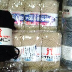 毛糸　いろいろ　手芸　裁縫　の画像