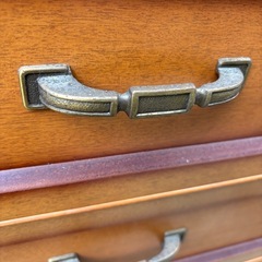 木製和風タンス　チェスト　2分割の画像