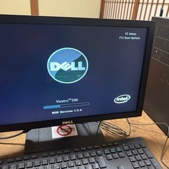 デスクトップパソコン　セットの画像