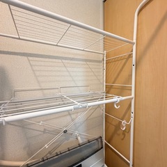 洗濯機ラック(DK003 ホワイト)の画像