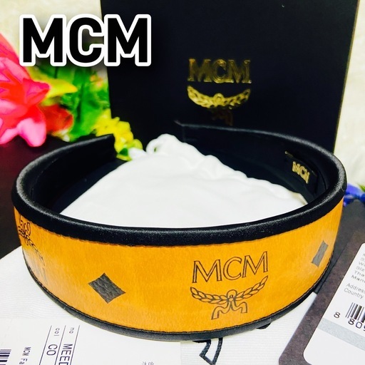 付属品完備✨値札付き✨MCM✨エムシーエム✨カチューシャ✨ヴィセトスモノグラム✨