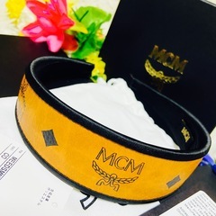 付属品完備✨値札付き✨MCM✨エムシーエム✨カチューシャ✨ヴィセトスモノグラム✨の画像