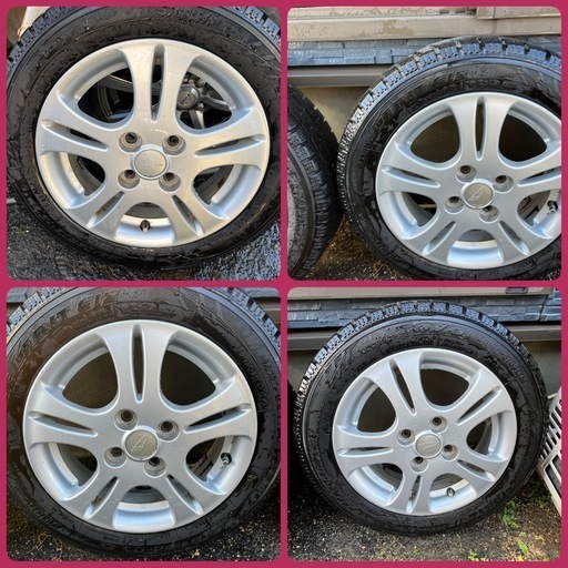 早い者がちです！ DAIHATSU純正スタッドタイヤセット！