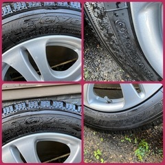 DAIHATSU純正スタッドタイヤセット！の画像