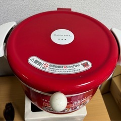 お話し中赤サーモス シャトルシェフの画像