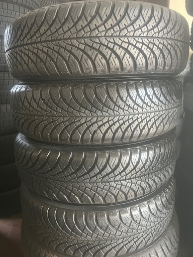 155/65R14,2022年, ヨコハマ,アルミホイル　4本 Pcd 100 オールシーズン