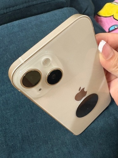 美品　iPhone14 本体　ホワイト