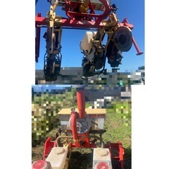 タカキタ ジェットシーダ コーン播種機 JS2102 ジョイント付 2条 中古 引き取り限定の画像