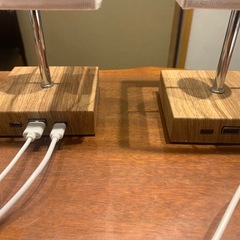 テーブルランプ　2点セットの画像