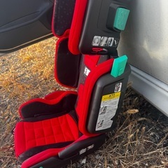 hifold fit and fold booster チャイルドシート レッドの画像