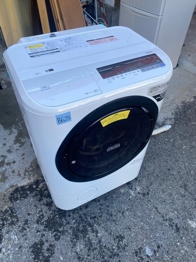 NO B625?福岡市内配送設置無料✨?ドラム式洗濯機 日立 BD-NV120CE6R 洗濯12㎏/乾燥6㎏