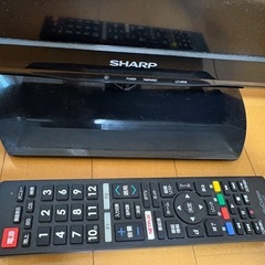 SHARP 24型テレビ　LED 美品の画像