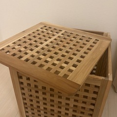 IKEA イケア　サイドテーブル　収納　の画像