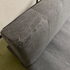 ソファーベット　グレーの画像