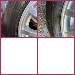 日産純正！スタッドレスタイヤ！185/70R14の画像