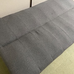 ソファーベット　グレーの画像