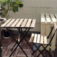 ガーデンテーブル・チェアの画像