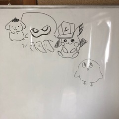 中古　大型　壁掛けホワイトボード　傷あり　壁掛けの画像