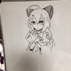 中古　大型　壁掛けホワイトボード　傷あり　壁掛けの画像