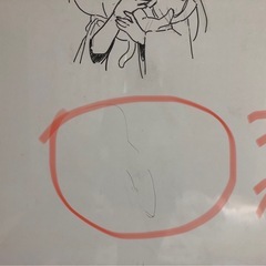 中古　大型　壁掛けホワイトボード　傷あり　壁掛けの画像