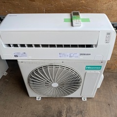 配送取り付け工事込み金額 Hisense ハイセンス ルームエアコン HA-S25D-W 8じょう8畳　2021ねn2021年の画像