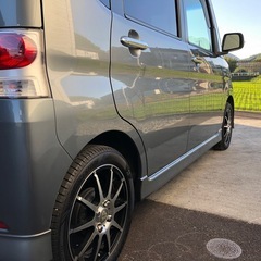 ダイハツタントカスタム22年式、個人、車検９年２月22日、走行108800キロ、色ダークグレー、の画像