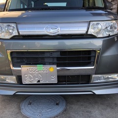 ダイハツタントカスタム22年式、個人、車検９年２月22日、走行108800キロ、色ダークグレー、の画像