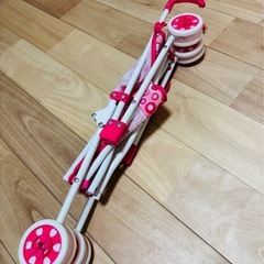 お人形用ベビーカーの画像