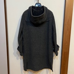 ウール95%メンズダッフルコートMの画像
