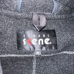 ウール95%メンズダッフルコートMの画像