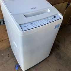 NO B630🌈福岡市内配送設置無料✨🌈全自動洗濯機 ビートウォッシュ ホワイト BW-V70G-W [洗濯7.0kg /簡易乾燥(送風機能) /上開き] 2021ねn2021年の画像