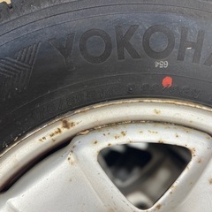 2024製　スタッドレスタイヤ175/80R14の画像