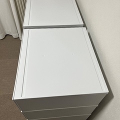 衣装ケース　収納ケース　セットの画像