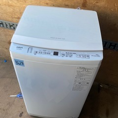 NO B628🌈福岡市内配送設置無料✨🌈AQUA 7．0kg全自動洗濯機 e angle select ホワイト AQW-S70E3 W 2023ねん3年の画像