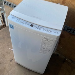 NO B628🌈福岡市内配送設置無料✨🌈AQUA 7．0kg全自動洗濯機 e angle select ホワイト AQW-S70E3 W 2023ねん3年の画像