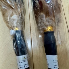 ESCI　日本製　車用毛ばたき　2本の画像