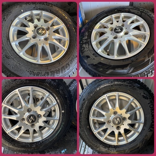 155/80R13！スタッドレス！バリ溝！