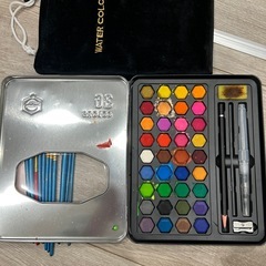 取引中　粉絵の具セットの画像