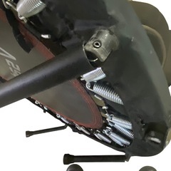 【ジ1106-06】大人から子どもまでエクササイズとして使える‼️ Vsadey折りたたみ式トランポリン 耐荷 重150kg 　の画像